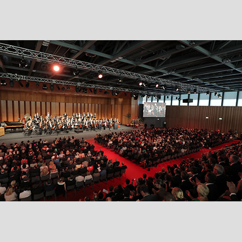 Koncert otvorenja u Velikoj dvorani Carmen Würth Foruma